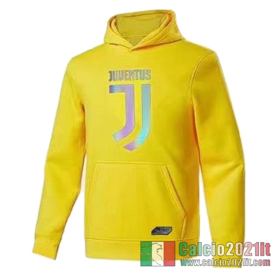 Juventus Felpa Cappuccio giallo 2020 2021 S71