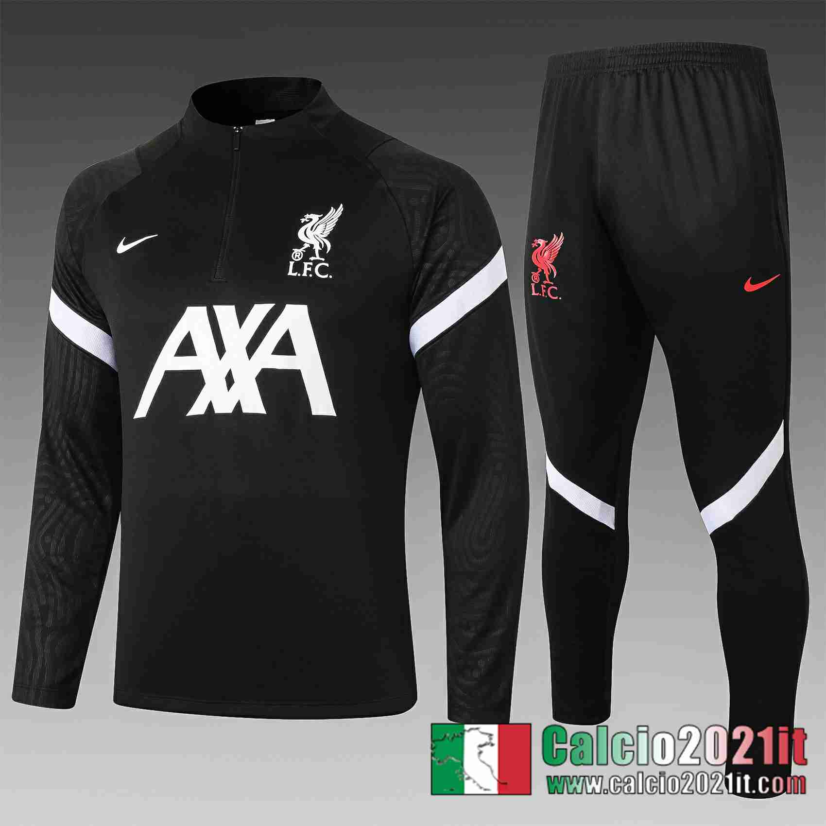 Liverpool Tuta Calcio B435 Nero 2020 2021