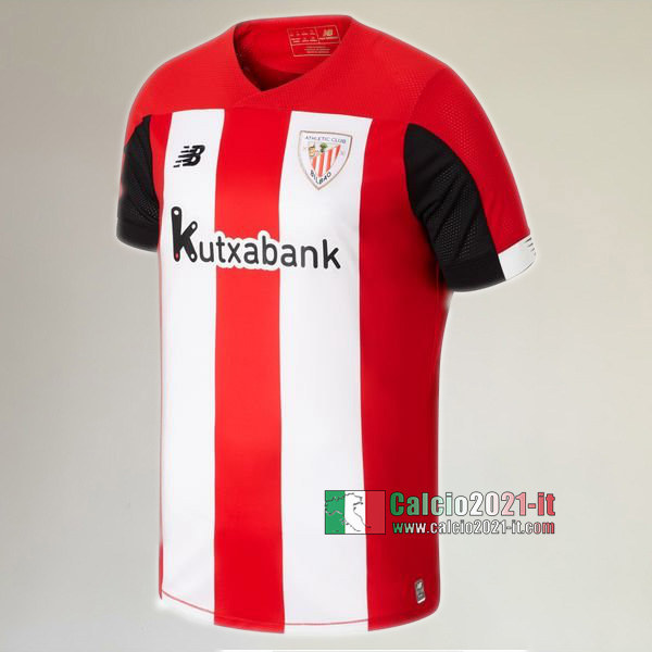 Prima Maglia Calcio Nuova Del Athletic Bilbao Uomo 2019-2020 Personalizzata