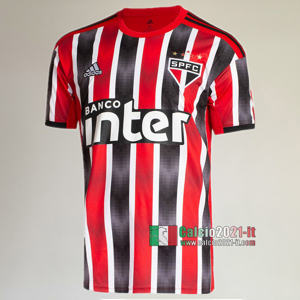 Seconda Maglia Calcio Nuova Del Sao Paulo FC Uomo 2019-2020 Personalizzata