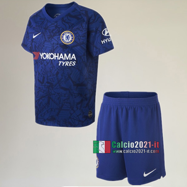 Prima Maglia Nuova Del FC Chelsea Bambini 2019-2020 Personalizzata