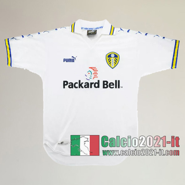 Calcio2021-It:Personalizzazione Prima Retro Maglia Calcio Leeds United 1999 2000