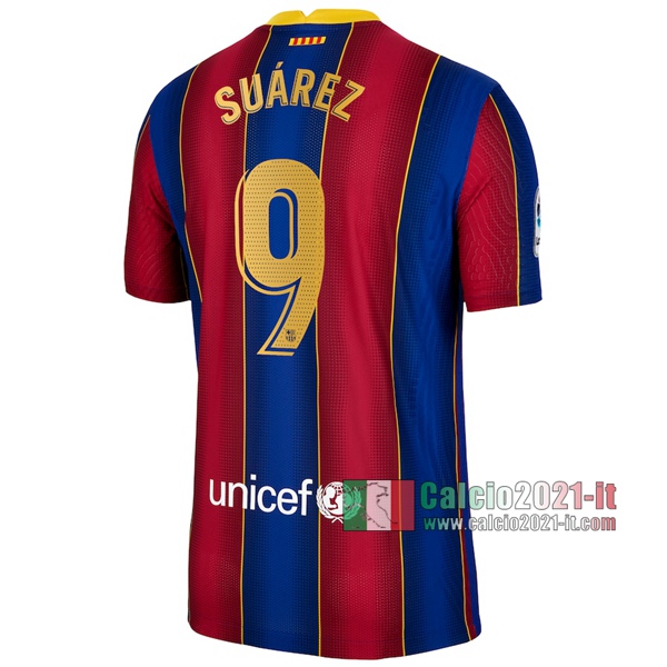 Calcio2021-It: La Nuova Prima Maglia Barcellona Fc Luis Suárez #9 Bambino 2020-2021