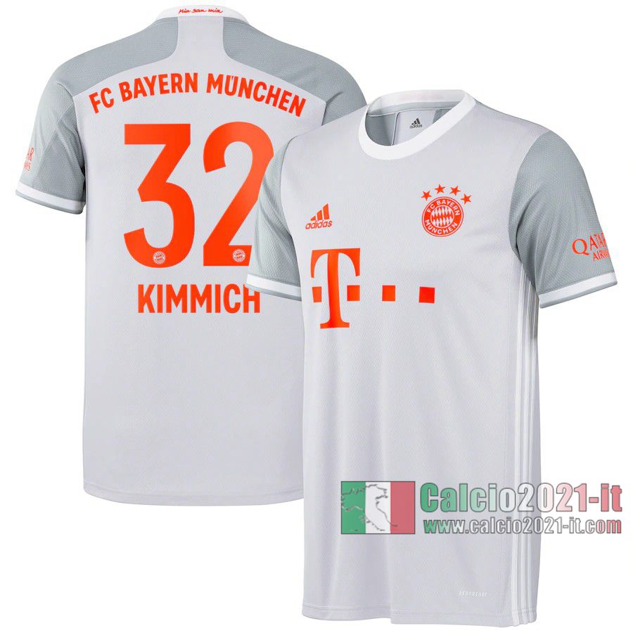 Le Nuove Seconda Maglia Calcio Bayern Monaco Uomo Joshua Kimmich #32 2020-2021