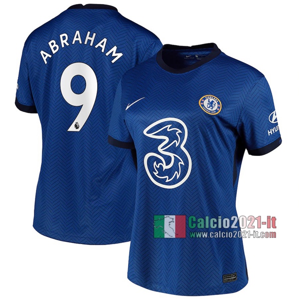 Calcio2021-It: La Nuova Prima Maglie Calcio Chelsea Fc Tammy Abraham #9 Donna 2020-2021