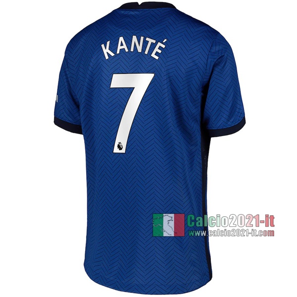 Calcio2021-It: Le Nuove Prima Maglia Chelsea Fc N'Golo Kanté #7 Bambino 2020-2021