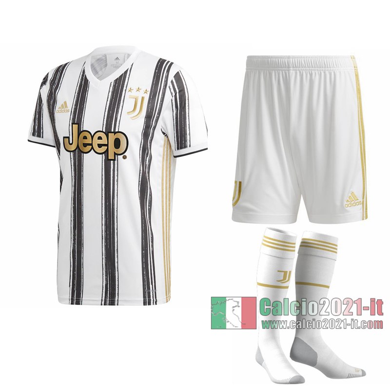 Le Nuove Prima Maglia Calcio Juventus Turin Bambino 2020-2021