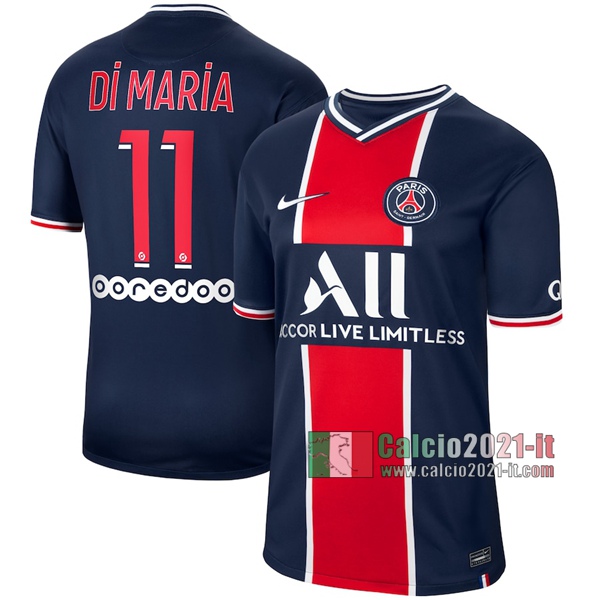 Calcio2021-It: Sito Nuova Prima Maglia Calcio Psg Paris Saint Germain Di María #11 2020-2021