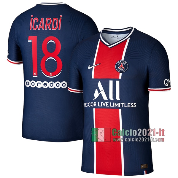 Calcio2021-It: La Nuova Prima Maglia Calcio Psg Paris Saint Germain Neymar Icardi #18 2020-2021