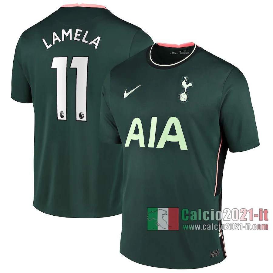 Le Nuove Seconda Maglia Calcio Tottenham Hotspur Uomo David Lamela #11 2020-2021