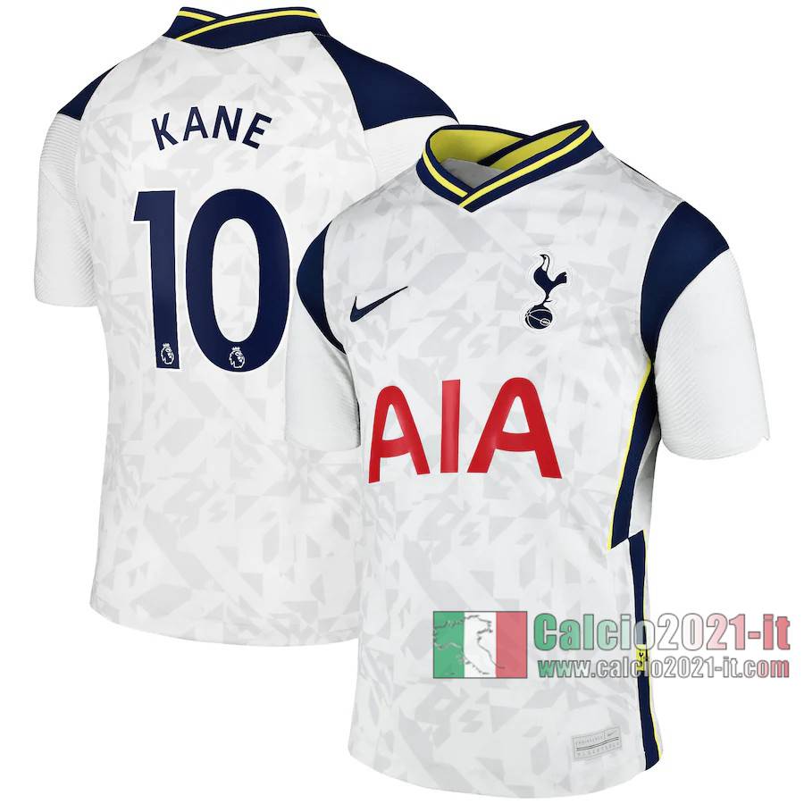 Le Nuove Prima Maglia Calcio Tottenham Hotspur Uomo David Kane #10 2020-2021