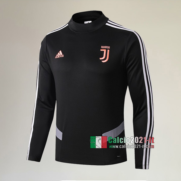 Track Top| Nuova Del Juventus Turin Felpa Sportswear Nera/Grigia Originale 2019-2020