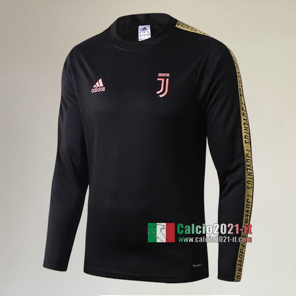 Track Top| Nuova Del Juventus Turin Felpa Sportswear Nera/Gialla Authentic 2019-2020