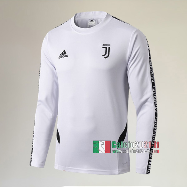 Track Top| La Nuova Juventus Turin Felpa Sportswear Bianca/Nera Affidabili 2019-2020