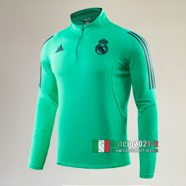 Track Top| La Nuove Real Madrid Felpa Sportswear Verde Affidabili 2019-2020