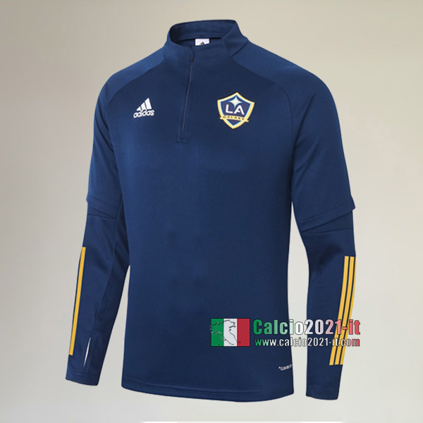 Track Top| La Nuove Los Angeles Galaxy Felpa Sportswear Azzurra Reale Più Belle 2020-2021