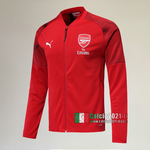 La Nuove Arsenal FC Full-Zip Giacca Rossa Retro 2019/2020 :Calcio2021-it