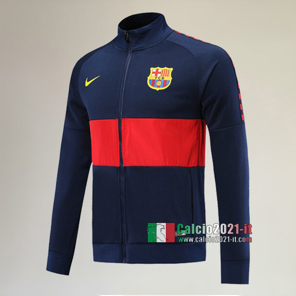 La Nuova FC Barcellona Full-Zip Giacca Azzurra/Rossa Vintage 2019/2020 :Calcio2021-it
