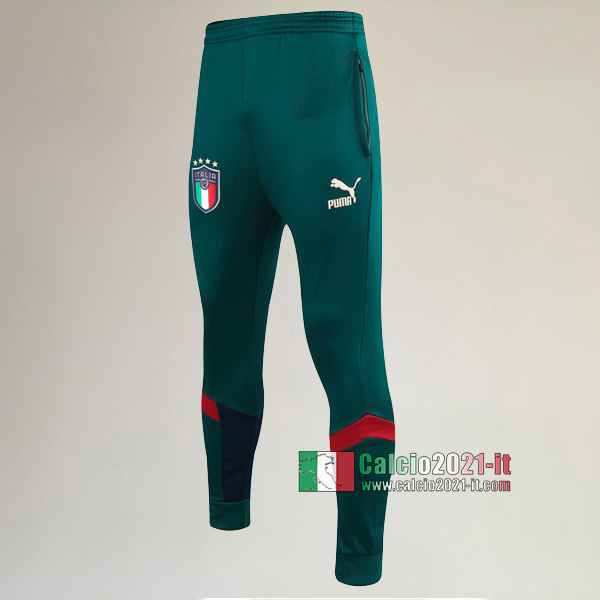 Nuove A++ Qualità Pantaloni Calcio Italia Verde 2019/2020