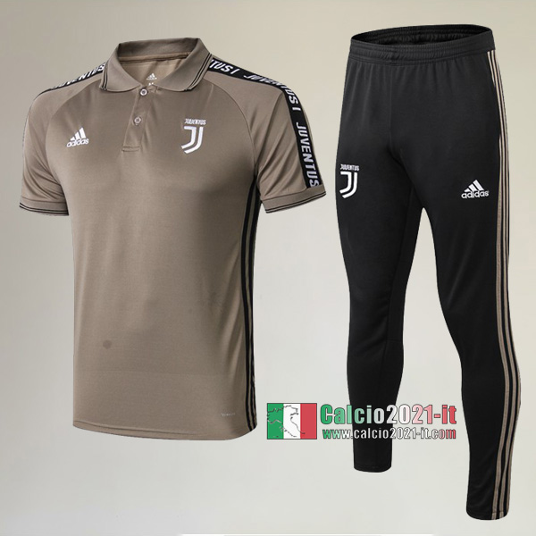 La Nuove Kit Maglietta Polo Juventus Turin Manica Corta + Pantaloni Gialla 2019/2020 :Calcio2021-it