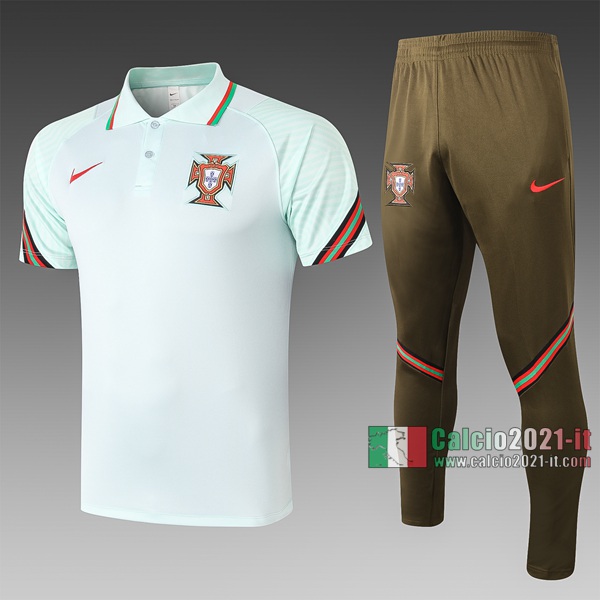 Calcio2021-It: Nuova Maglietta Polo Shirts Portogallo Manica Corta Verde C510# 2020/2021