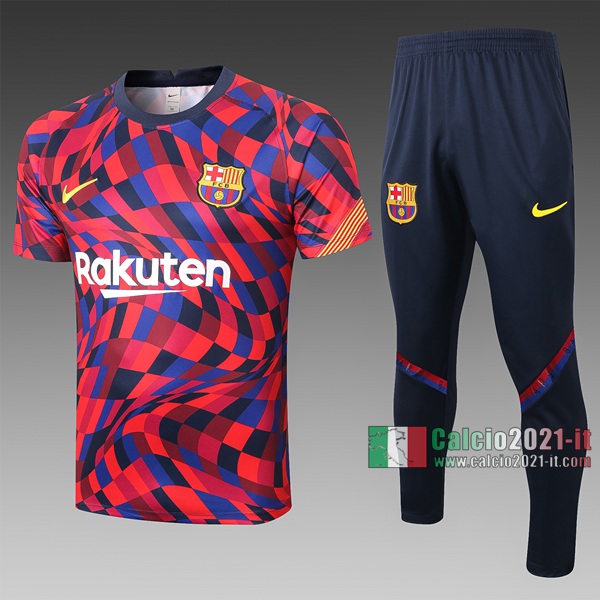 Calcio2021-It: Nuove Classiche T Shirt Polo Fc Barcellona Manica Corta Porpora C529 2020/2021