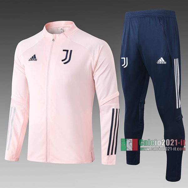 Calcio2021-It: Nuove Classiche Giacca Allenamento Juventus Turin Full-Zip Rosa A346# 2020 2021