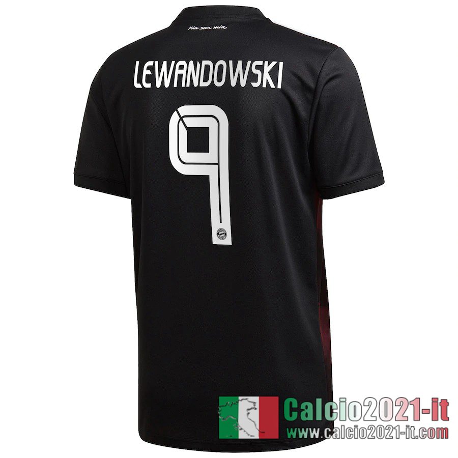 Bayern Monaco Maglia Calcio Robert Lewandowski #9 Terza Bambino 2020-21