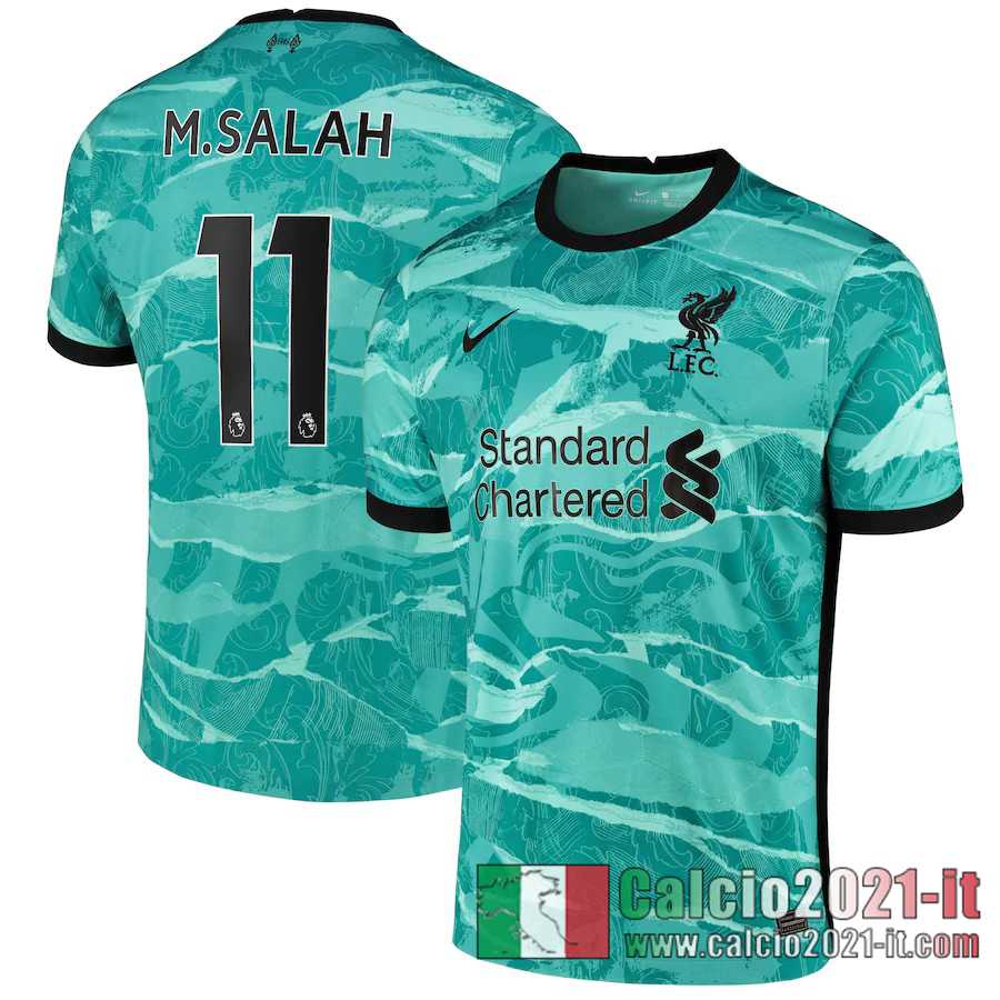 Liverpool Maglia Calcio M.Salah #11 Seconda 2020-21