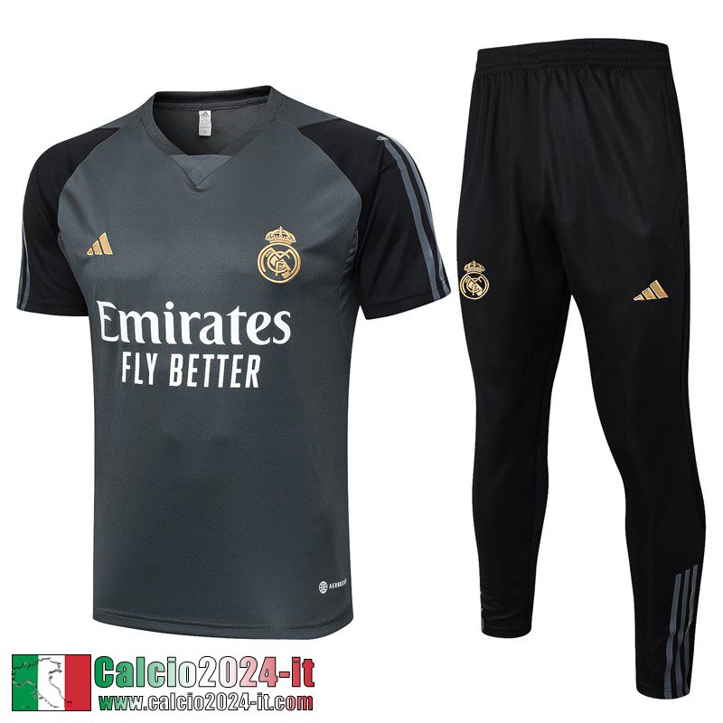 Real Madrid Tute Calcio T Shirt Uomo 2023 2024 E21
