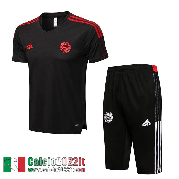 Bayern Monaco T-Shirt Nero Uomo 2021 2022 PL187
