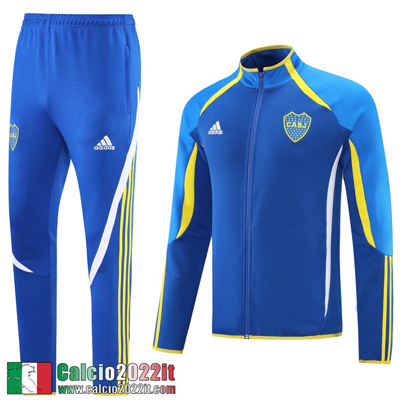 Boca Juniors Full-Zip Giacca blu Uomo 2021 2022 JK281