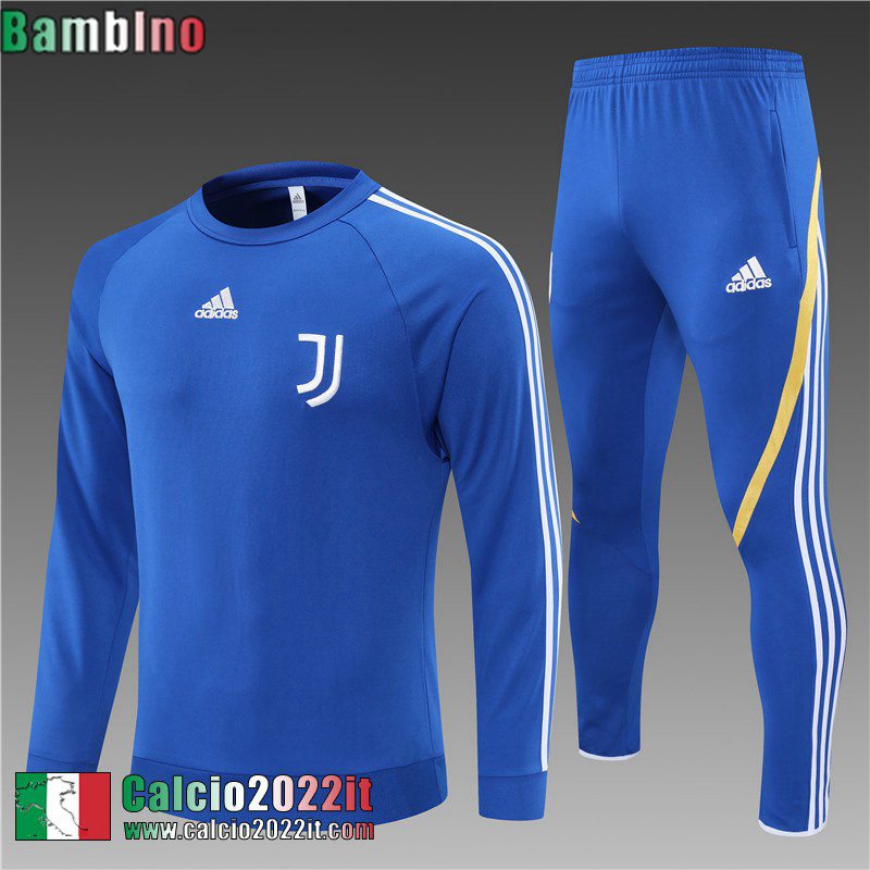 Juventus Tute Calcio blu Bambini 2021 2022 TK184