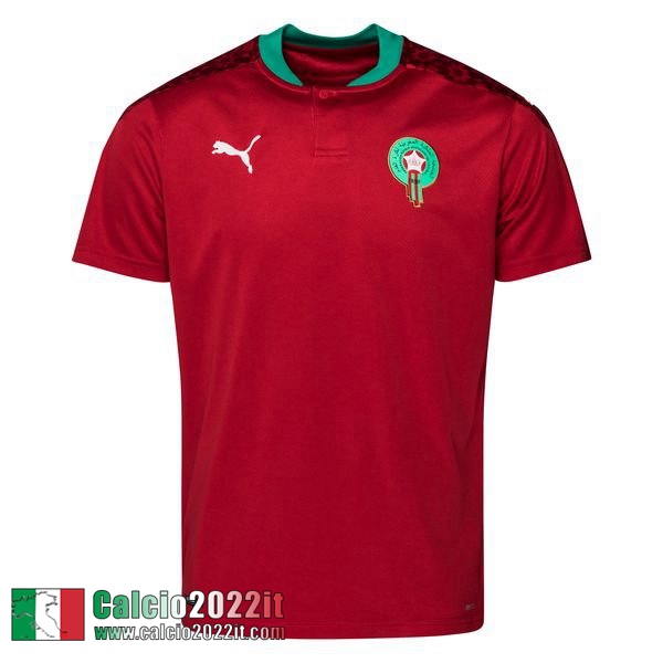 Prima Maglia Calcio Nazionale Marocco 2021 2022