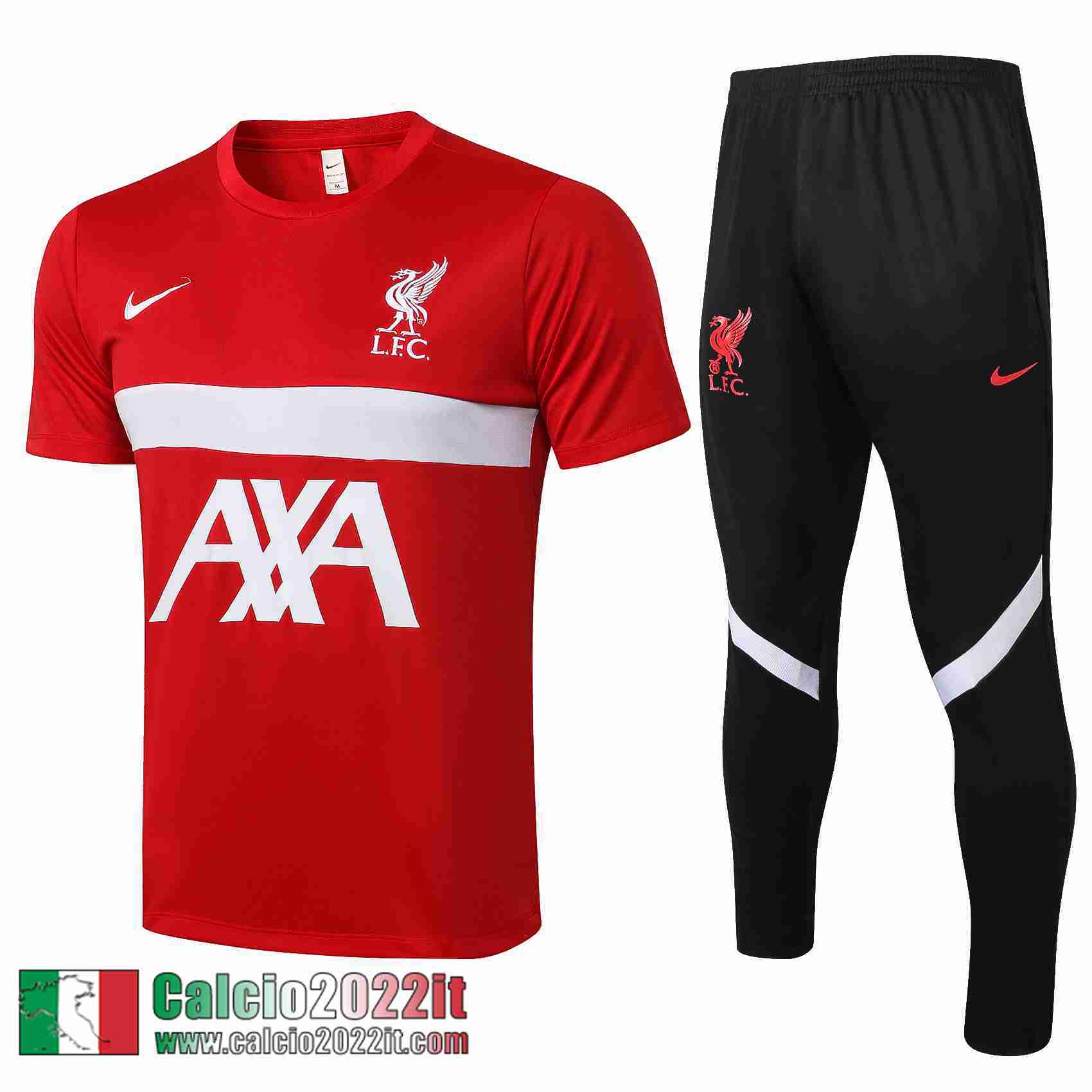 Liverpool Maglia T-shirt Liverpool Rossa Pl01 2021 2022