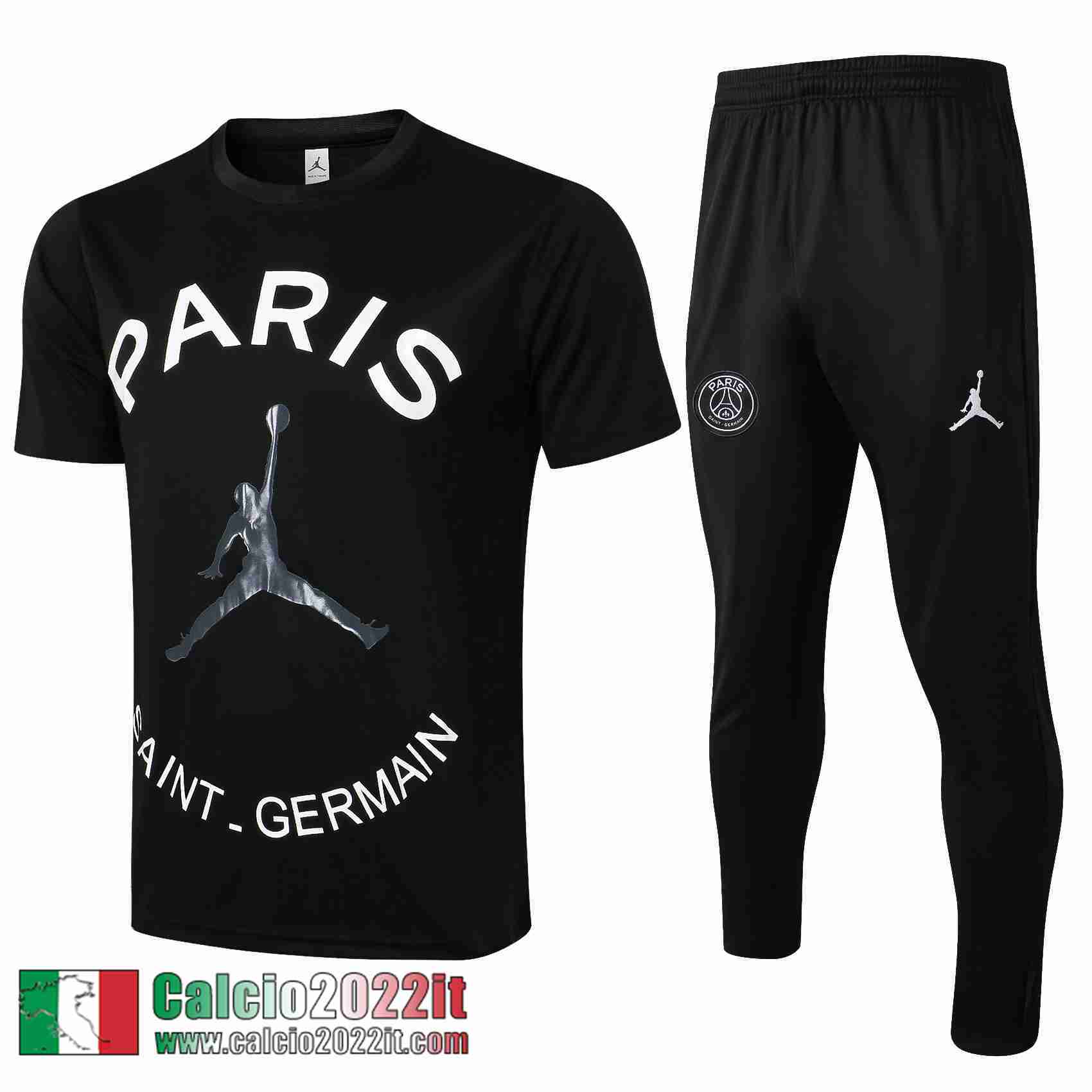 Paris Saint Germain Psg Maglia T-shirt Nera Pl10 2021 2022