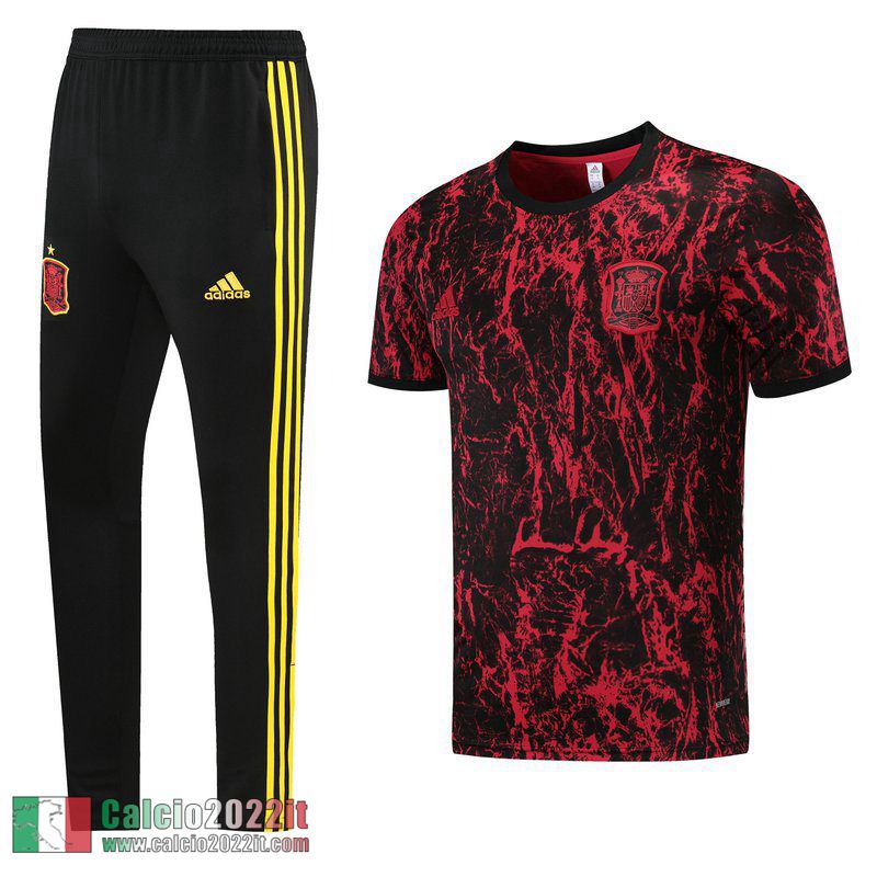 Espagne Maglia T-shirt rosso 2021 2022 PL71