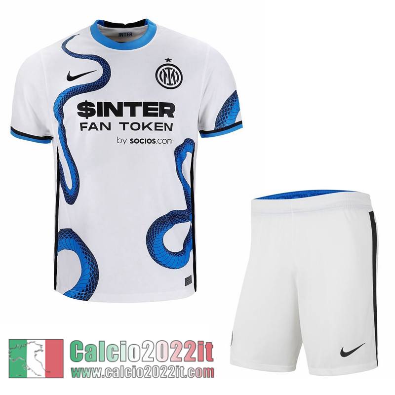 Seconda Inter Milan Maglia Calcio Bambini 2021 2022