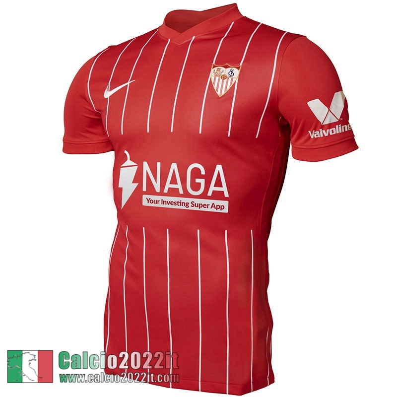 Seconda Sevilla FC Maglia Calcio Uomo 2021 2022