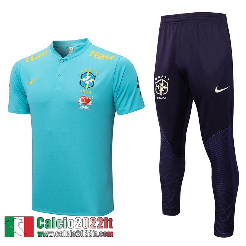 Polo Shirts Brasile cielo blu Uomo 2022 2023 PL613