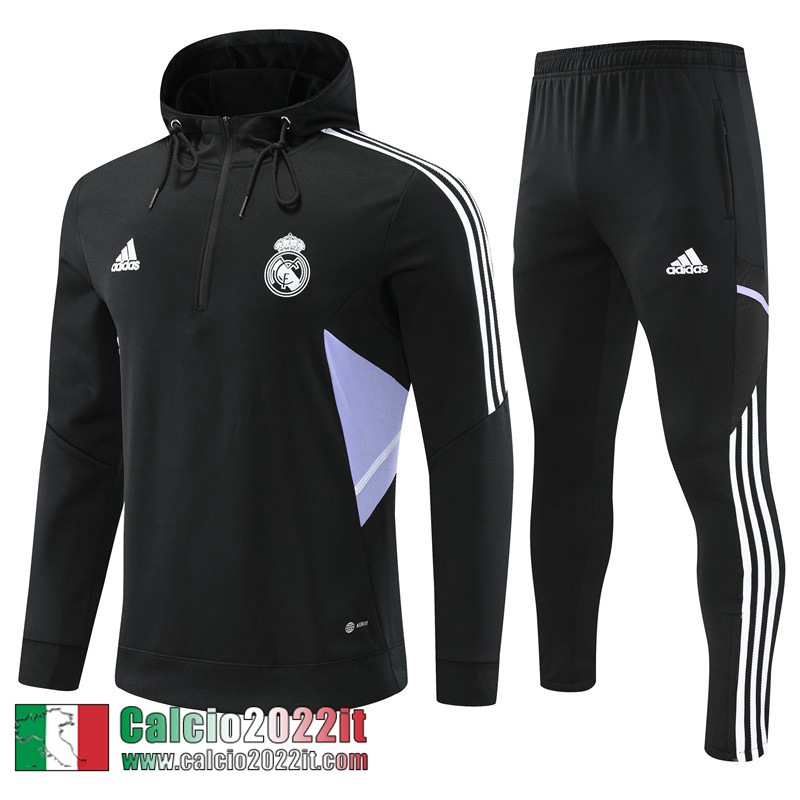 Felpa Sportswear Real Madrid Nero Uomo 2022 2023 SW42