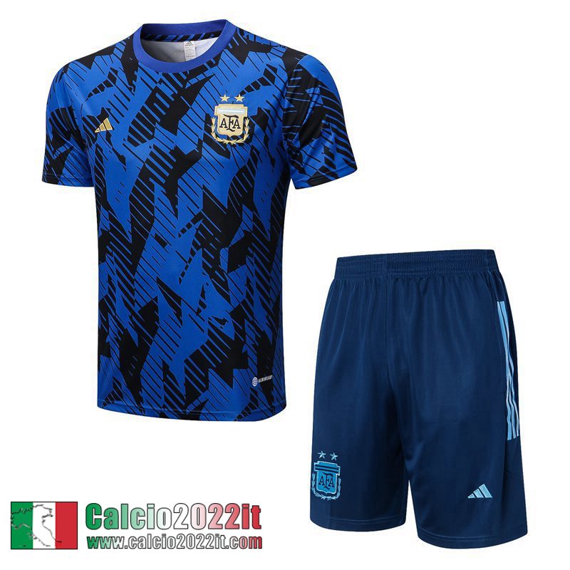 Tute Calcio T Shirt Argentina blu Uomo 2022 2023 TG542