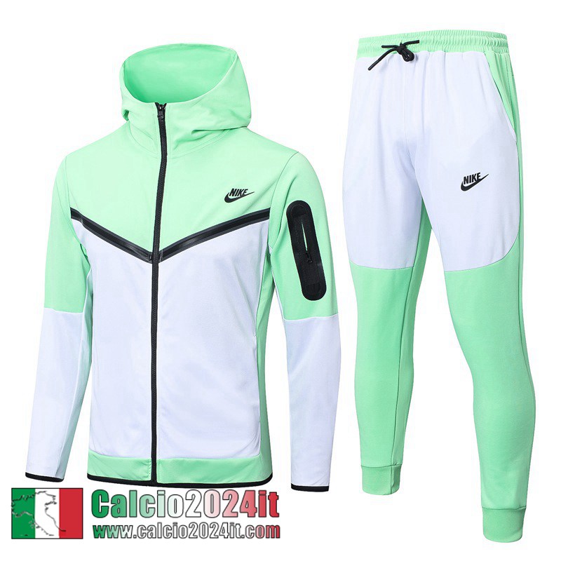 Sport Full Zip Giacca Bianco verde Uomo 22 23 JK640