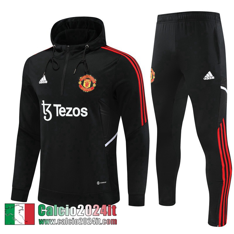 Manchester United Felpa Sportswear Nero Uomo 22 23 SW53