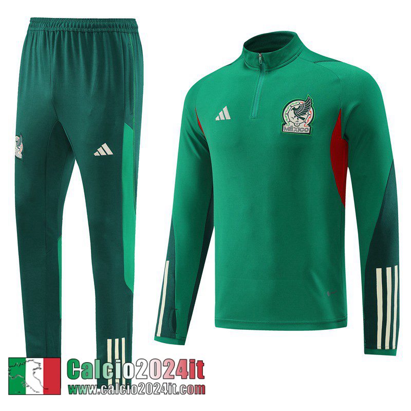 Messico Tute Calcio verde Uomo 22 23 TG582