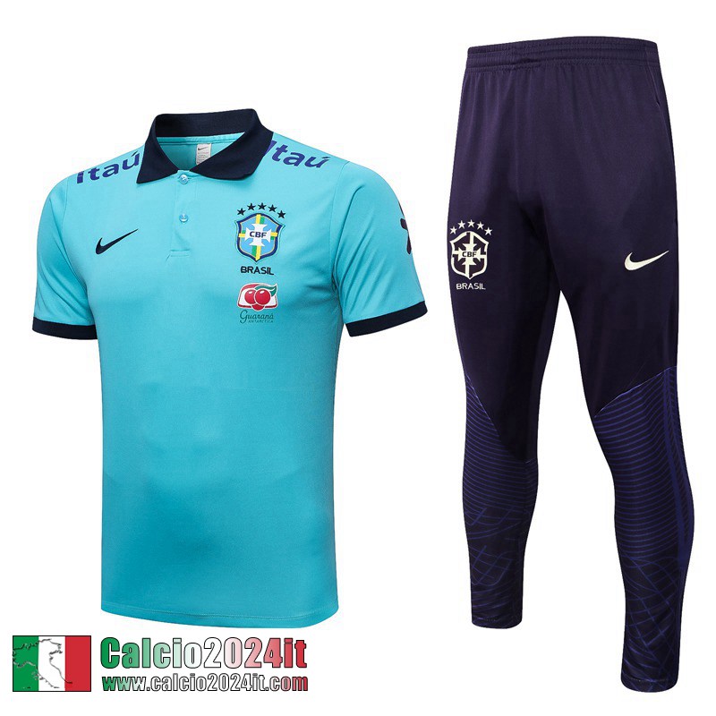 Polo Shirts Bresil azzurro Uomo 2022 2023 PL616