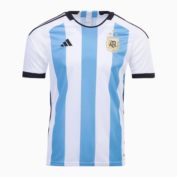 Argentina Maglia Calcio 3-STAR Prima Uomo Coppa del Mondo 2022