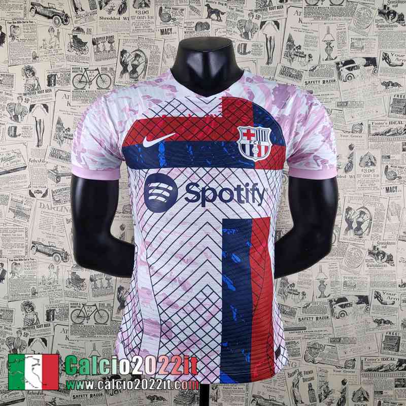 Barcellona T-Shirt Rosa Uomo 2022 2023 PL413