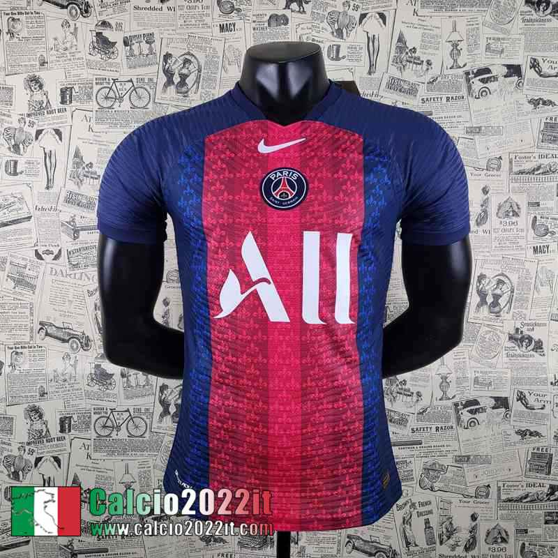 PSG T-Shirt Blu rosso Uomo 2022 2023 PL419