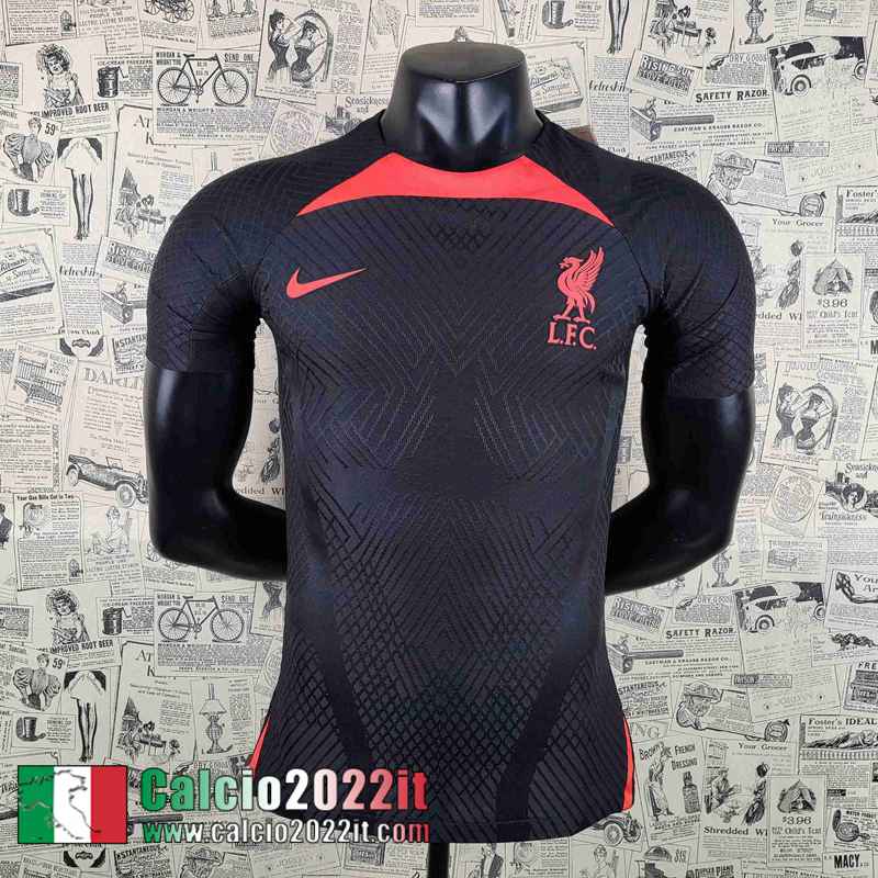 Liverpool T-Shirt Nero Uomo 2022 2023 PL358